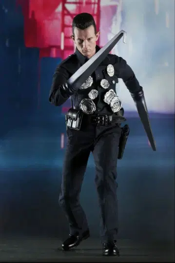 핫토이즈 터미네이터 T-1000 1/6 스케일 액션 피규어
