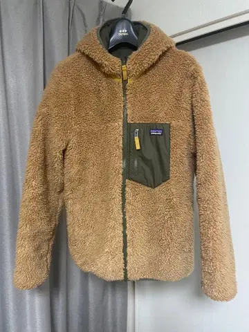 Patagonia 플리스 자켓 베이지