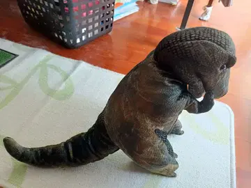 리얼 티라노사우루스 봉제 인형 약 33cm