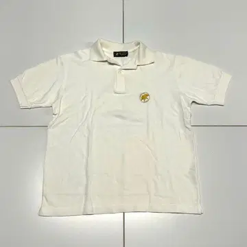 HUNTING WORLD 화이트 피케 셔츠