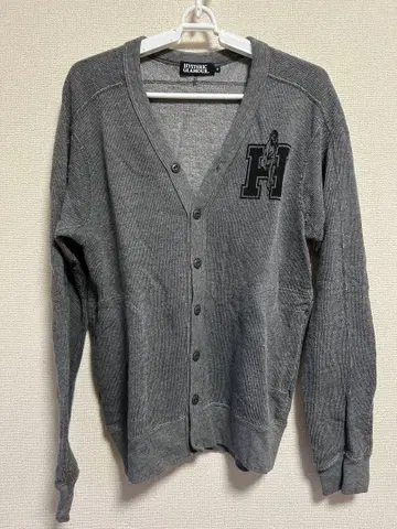 HYSTERIC GLAMOUR 그레이 가디건 M
