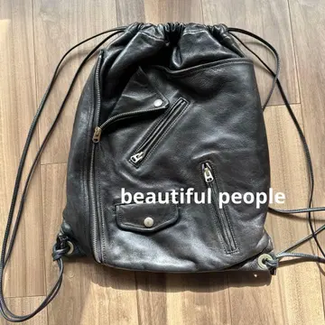 beautiful people 라이더 백팩