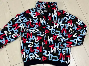 Jack Bunny 컬러풀 알파벳 패턴 자켓