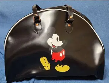 미키마우스 보스턴 백 블랙
