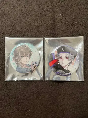 니지산지 7대 타워 콜라보 캔뱃지 카나에 쿠츠하 묶음 판매