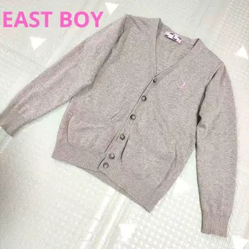 새상품급 이스트 보이 그레이지 가디건 핑크 로고 9호