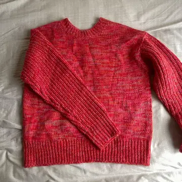 Niko and 핑크 계열 니트 스웨터 긴팔 크루넥