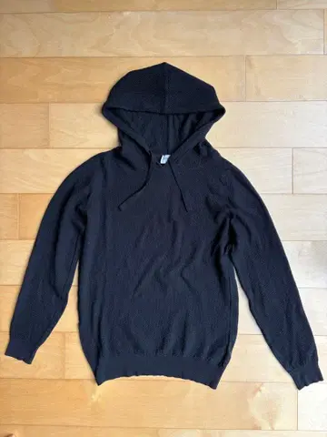 존스메들리 니트 후디 블랙