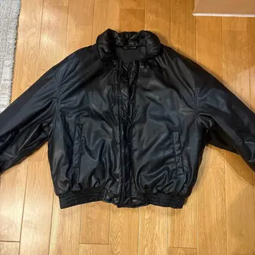 ZARA 블랙 봄버 자켓 L