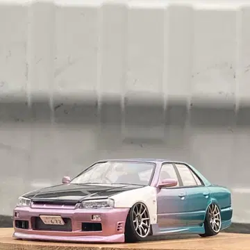 프라모델 완성품 아오시마 1/24 ER34 스카이라인 25GT-X