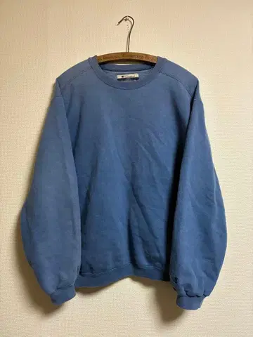 00s Champion 리버스 위브 무지 맨투맨 페이드