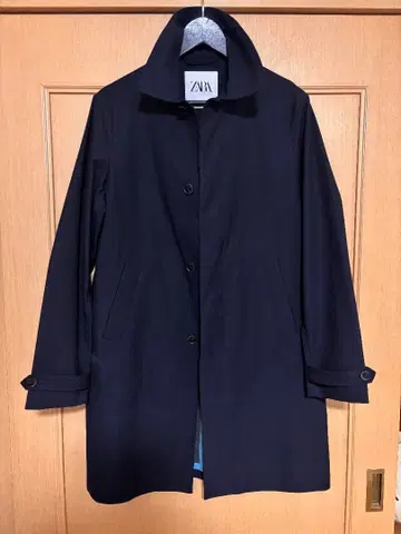 ZARA 네이비 트렌치코트 가을 코트