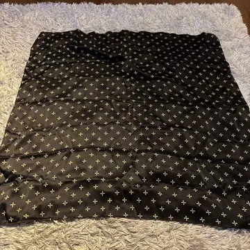 넘버나인 블랙 실크 스톨