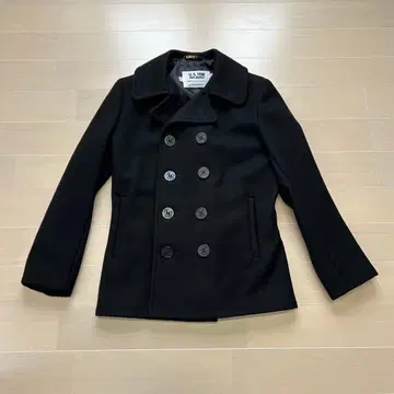 [ 새상품급 ] schott p코트 36 ( M사이즈 ) 블랙 컬러