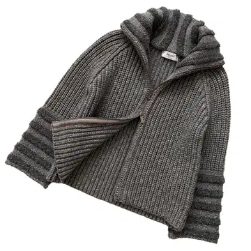 새상품급 blugirl 블루걸 로우게이지 니트 이탈리아제 그레이 40