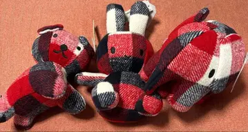 미피 체크 봉제 인형 스너피 엘리펀트 본톤토이즈