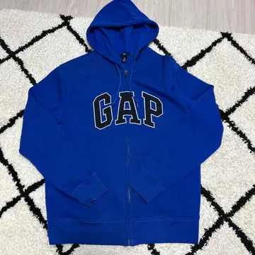GAP 풀 집업 후드티 M 사이즈 파랑