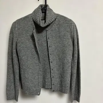 SONIA RYKIEL 그레이 가디건 앙상블 38