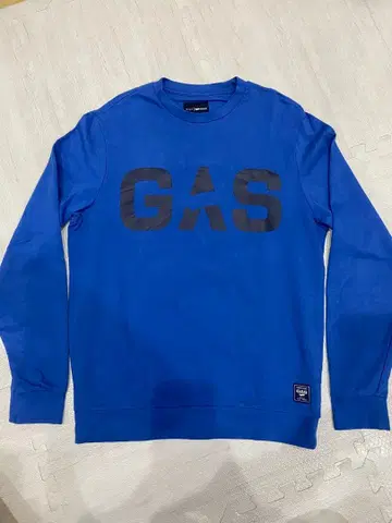 MAN GAS 로고 맨투맨 S 사이즈