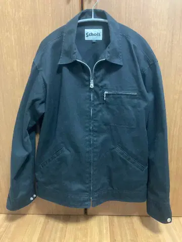 Schott 샷 TC WORK JACKET 블랙 L 사이즈