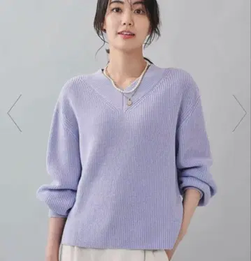 UNTITLED V 니트 스웨터 긴팔