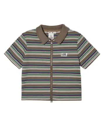 xgirl 브라운 스트라이프 M