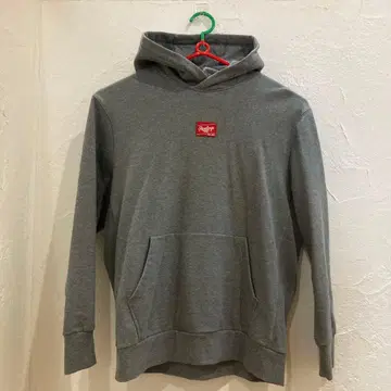 Rawlings 그레이 후드 부착 후드티