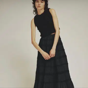 pheeta 니트 슬리브리스