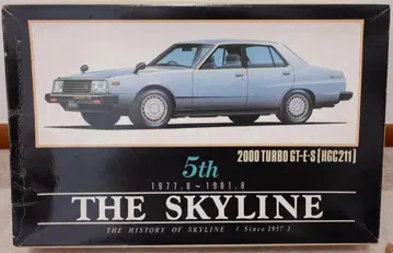 아오시마 1/24 5th SKYLINE 2000 TURBO GT-E-S