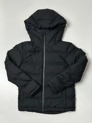 UNIQLO 블랙 심리스 다운 파카 S 사이즈