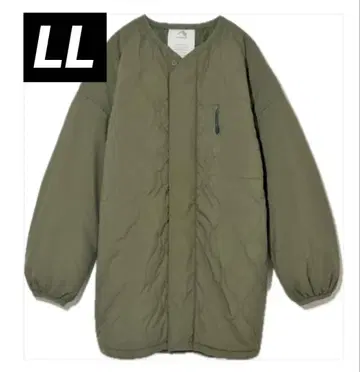 워크맨 방풍 발수 스트레치 퀼팅 코트 LL 사이즈 카키