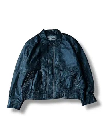 members only 가죽 자켓 구제 의류