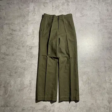 80s 미군 울 세이지 슬랙스 USA제 [ W30 ]