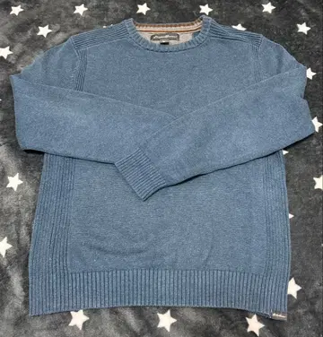 [ Eddie Bauer ] 네이비 크루넥 니트 M