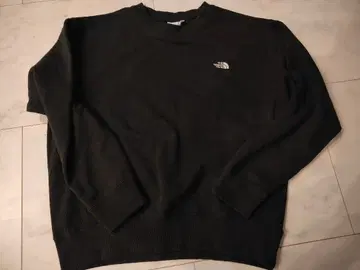 시착만 한 상품 택 없음 The North Face 블랙 맨투맨