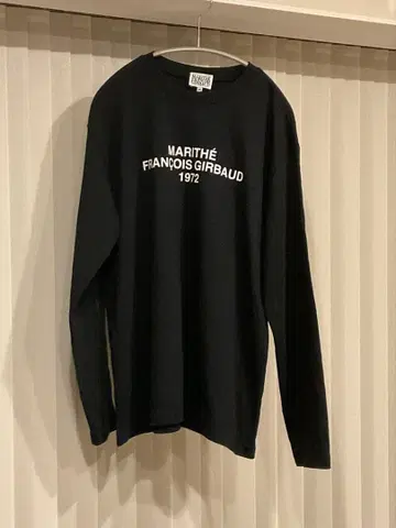 마리떼 프랑소와 저버 롱T 블랙 M 사이즈