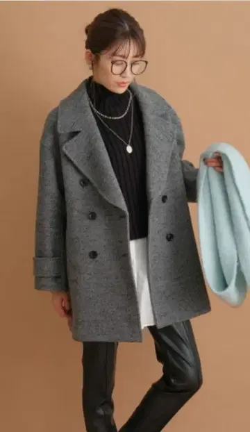 Apuweiser-riche 더블 버튼 P코트