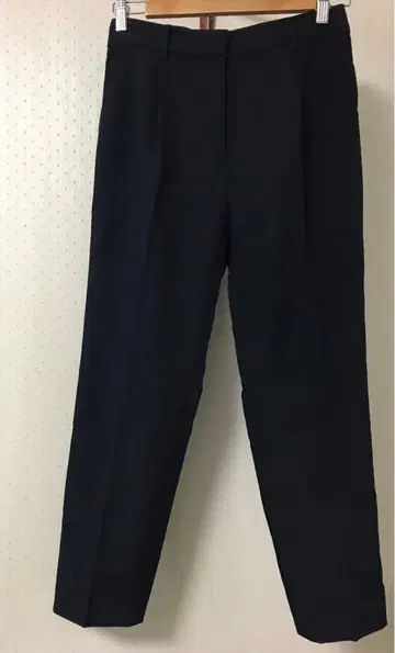 플라스테 PLST 프리미엄 옥스 테이퍼드 팬츠 네이비