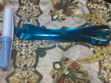 카나에 응원봉 은색 테이프