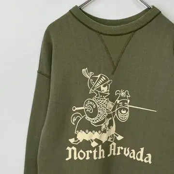 WAREHOUSE Lot.401 웨어하우스 양면 V 가제트 맨투맨