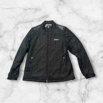Titleist 블랙 풀 지퍼 자켓
