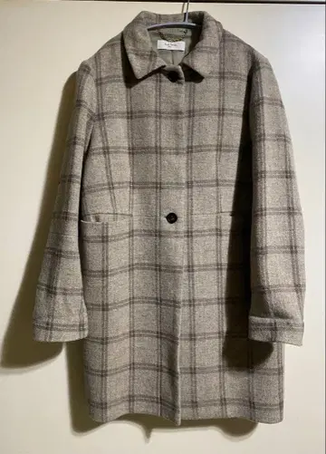 폴스미스 울 체크 코트 Paul Smith