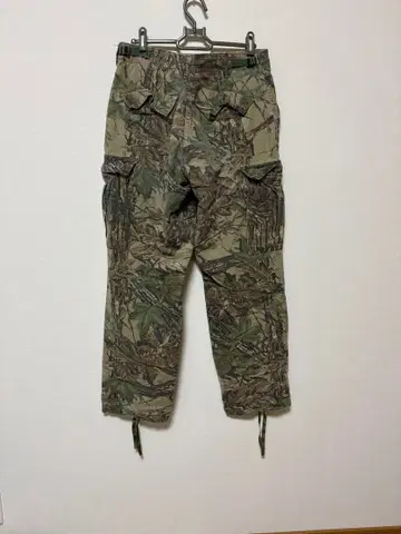 USA 카모플라쥬 카고 팬츠 4 포켓 드로 코드 포함