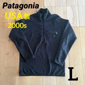 2000s USA 파타고니아 소프트쉘 풀오버 하프 지퍼 L