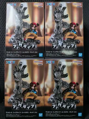 원피스 피그라이프 유스타스 키드 4체 세트