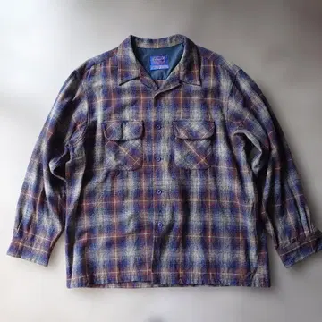 90년대 펜들턴 pendton 옴브레 보드 셔츠 XL