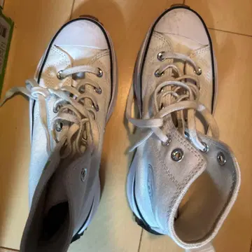 컨버스 하이컷 스니커즈 화이트 올스타