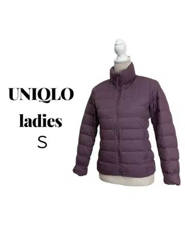 유니클로 울트라 라이트 다운 여성용 퍼플 보라색 S
