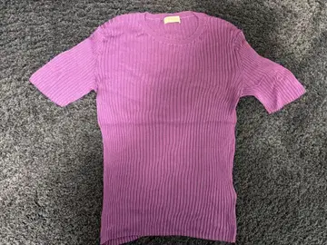 Ballsey 리브 반팔 티셔츠