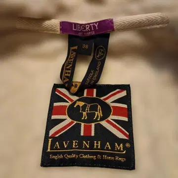 LAVENHAM 플라워 패턴 퀼팅 자켓 38